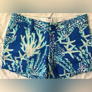 Lilly Pulitzer EUC size 6 Callahan shorts